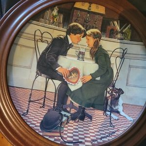 Vintage edwin knowles china plate